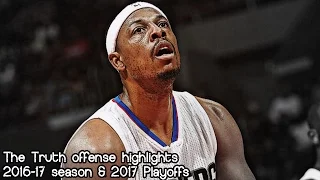 Paul Pierce Final Season Offense Highlights Part 2 (NBA RS 2016/2017 & 2017 Playoffs) - The LEGEND!