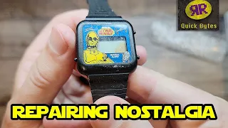 Watch This: Rare 1982 Star Wars Musical Watch Repair & Refurb