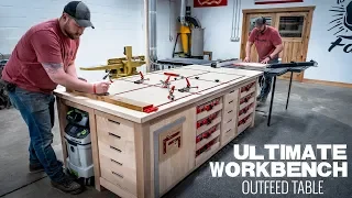 Ultimate Workbench / Table Saw Outfeed Table | Woodworking Project