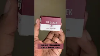 Insight Cosmetics Lip & cheek Tint at Rs 99  #shorts#cheektint#liptint #affordable#makeup#newlaunch