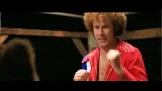 SEMI PRO Will Ferrell wrestles Dewey the Bear