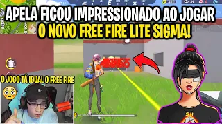 REAÇÃO DO APELAPATO AO JOGAR O NOVO FREE FIRE LITE SIGMA BATTLE ROYALE, COPIOU O FREE FIRE?!