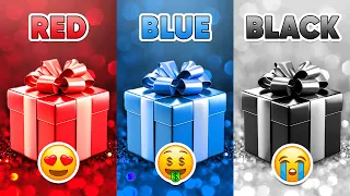 Choose Your Gift...! 🎁 Red, Blue or Black ❤️💙🖤 How Lucky Are You? Quiz Shiba