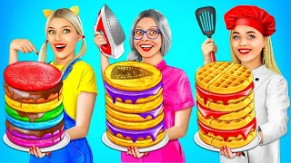 Eu vs Minha Avó: Desafio Culinário | Batalha Alimentar Na Cozinha Secreta por RATATA CHALLENGE