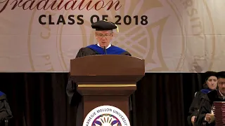 Graduation 2018: James H. Garrett Jr., Dean of Carnegie Mellon University's College of Engineering