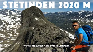 Amazing summit hike to Stetinden in Jotunheimen National Park. Hiking Norway (English Subtitles)