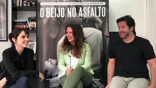 Murilo Benício e Debora Falabella falam sobre O Beijo no Asfalto no Blog de Hollywood