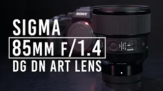 Sigma 85mm f/1.4 DG DN Art Lens: A Fast, Light-Weight Portrait Photography Lens | First Look