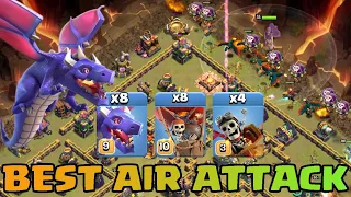 Most Powerful TH14  Dragon Attack Strategy!! Best Th14 Dragon Attacks - Clash of Clans