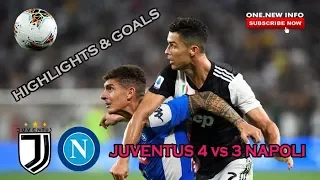 Juventus vs Napoli 4-3 • All Goals & Highlight 31/08/2019 HD