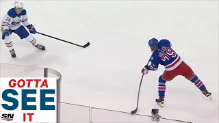GOTTA SEE IT: New York Rangers And Buffalo Sabres Combine For 4 goals In 1:22