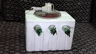 How to Make a Powerful Air Cooler using Foam Box at Home