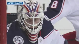 Blue Jackets goalie Matiss Kivlenieks dies from chest trauma from fireworks blast