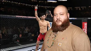 UFC Doo Ho Choi vs. Action Bronson | Dodge American Rapper's Rapid Fire Rap!