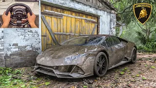 Rebuilding Lamborghini Huracan Evo 1000HP - Forza Horizon 5 | Thrustmaster  Gameplay.