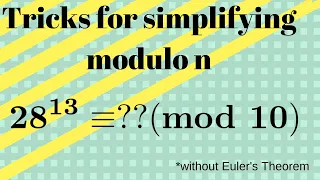 Number Theory | Integer Congruence Example 2