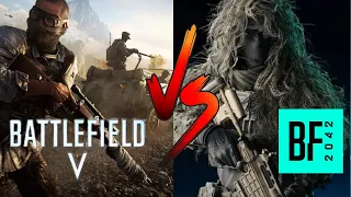 WHY is BF5 Sniping SO MUCH BETTER than Battlefield 2042!!