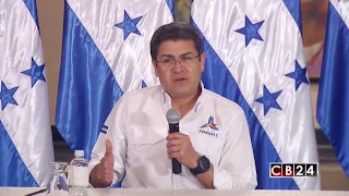 Presidente de Honduras Juan Orlando Hernández: “La fuga de Támara no quedará impune”