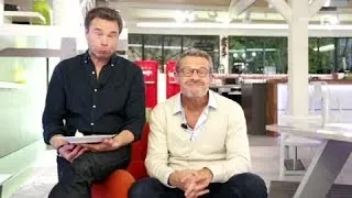 Tweetomaton - Guillaume de Tonquédec et Lambert Wilson - C à vous - 30/04/2014