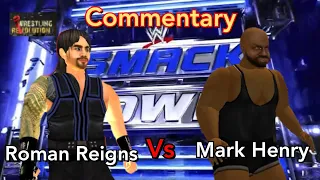 Roman Reigns Vs Mark Henry, WWE Smack Down Live, 27 Dec, 2013, Highlights, WR3D