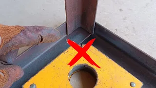 You should know this solution. Excellent welding technique.#iron #metal #welder #welding