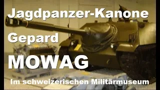 Jagdpanzer-Kanone Gepard MOWAG. Schweizerisches Militärmuseum