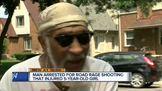 Man arrested for road rage shooting that injured 5-year-old girl
