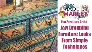 Jaw dropping Furniture looks from simple techniques