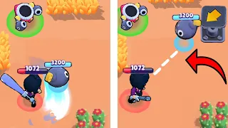 Bibi 300 IQ or -10 IQ ? in Brawl Stars! Montage #2