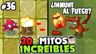 DESMENTÍ 20 MITOS INCREÍBLES de PVZ 2