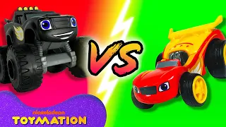 Gold Medal Blaze vs. Race Car Blaze! #7 | Blaze and the Monster Machines Toys | Toymation