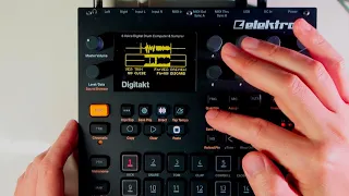 lofi hip hop/minor chord[Elektron Digitakt DDS-8, Zoom MS-50G]sampling guitar/ギター録音