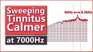 Tinnitus Calmer Sweeping Noise at 7kHz Masker