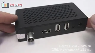 World Vision T64M - подробный обзор ресивера DVB-T2/C