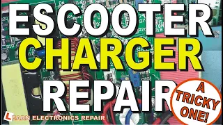 Escooter Ebike Charger Repair - A tricky repair... Sometimes All Is Not What It Seems!