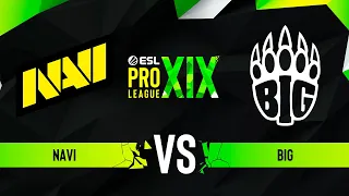 NAVI vs. BIG - Map 2 [Nuke] - ESL Pro League Season 19 - Group D