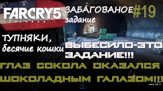 ПЕРВОЕ ЗАБАГОВАННОЕ ЗАДАНИЕ. ПРОПАВШИЕ БЕЗ ВЕСТИ туннель ГЛАЗ СОКОЛА. Far Cry 5 #19