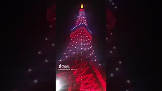 ランボルギーニ×東京タワー🗼のライトアップと諸星伸一さんのアヴェンタドールアニヴェルサリオの電飾