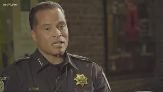 Sacramento Police Chief Daniel Hahn sits down for what could be his final interview as police chief.