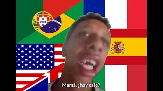 Mãe, tem café? [Em 5 idiomas]