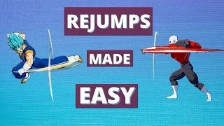 3 EASY Reason Why YOU are FAILING Your REJUMPS (DBFZ Tutorial)