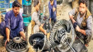 How to repair differential gear of truck||Restoration of differential gear||
