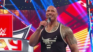 The Rock wants to sit at The Head Of The Table – WWE Raw 1/1/24 (Full Segment)