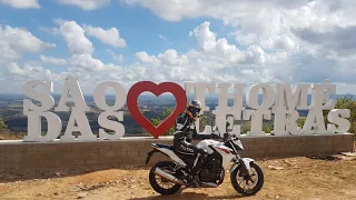 CB 500F- AQUELE ROLÊ SUAVE ATÉ SÃO THOMÉ DAS LETRAS...(PT01)