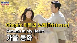 가을동화 [쇼팽 연습곡 이별의 노래] 피아노 Chopin Etude 'Tristesse' Autumn in My Heart OST 송승헌 송혜교 Song Hye Kyo 藍色生死戀