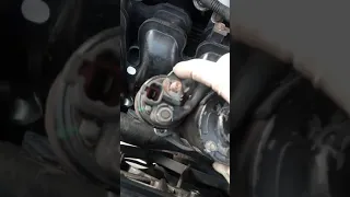 2011 Santa Fe 2.4 AWD starter removal