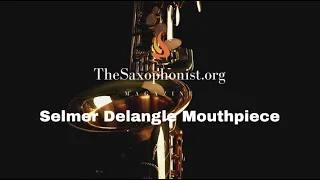 Product Review: Selmer Claude Delangle Mouthpiece