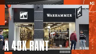 GAMES WORKSHOP ATTACK INDEPENDENT STORES IN THEIR NEED FOR YET MORE MONEY. A RANT.
