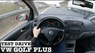 2005 VW GOLF PLUS I 1.6 FSI 115HP | POV Test Drive | 0-100 | Review
