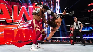 The Street Profits vs Omos and AJ Styles - Raw 11/22/21 Highlights